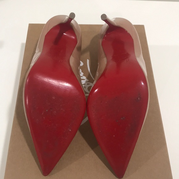 Christian Louboutin So Kate 120 Patent Nude 37 - Picture 8 of 8